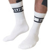 Mr B - Mister B Chaussettes blanches Sub Crew Socks